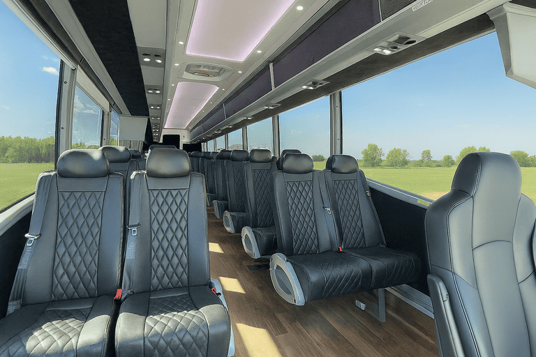 coach bus in Manteca