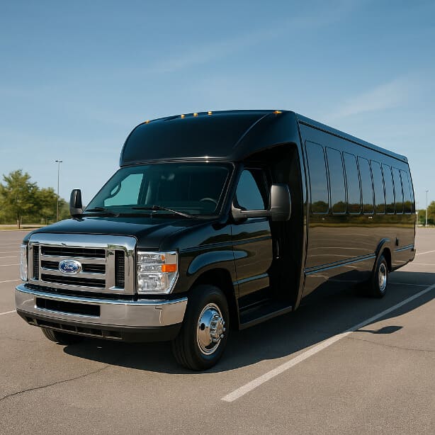 Manteca Coach Bus Service 18 Passenger Minibus