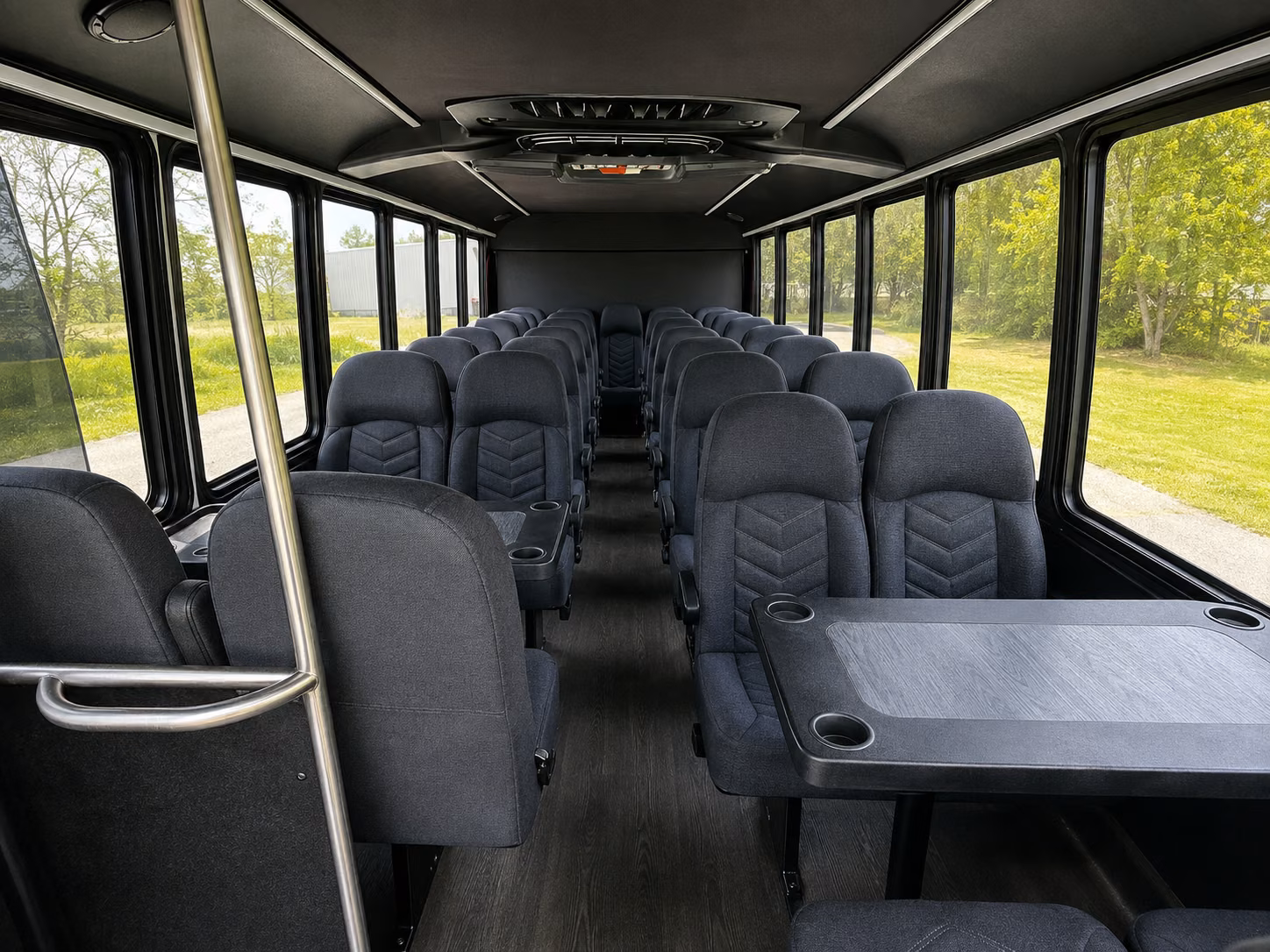 charter bus rentals for winery weddings near manteca