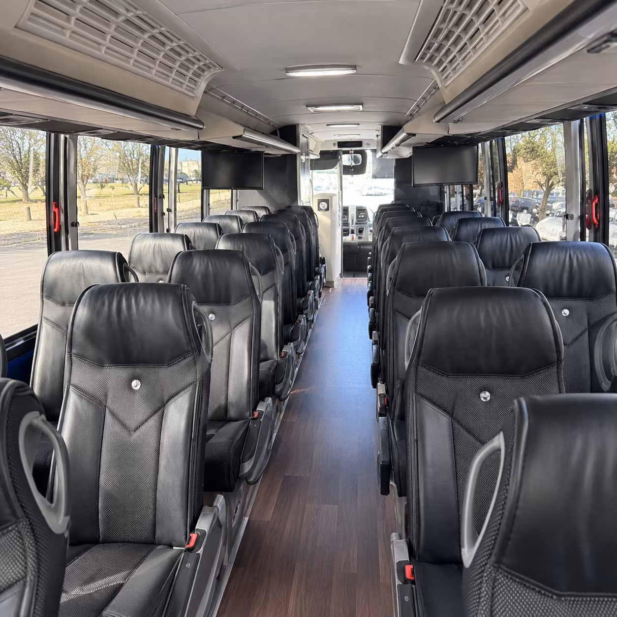 charter buses for manteca wedding guest shuttles between hotels and venues