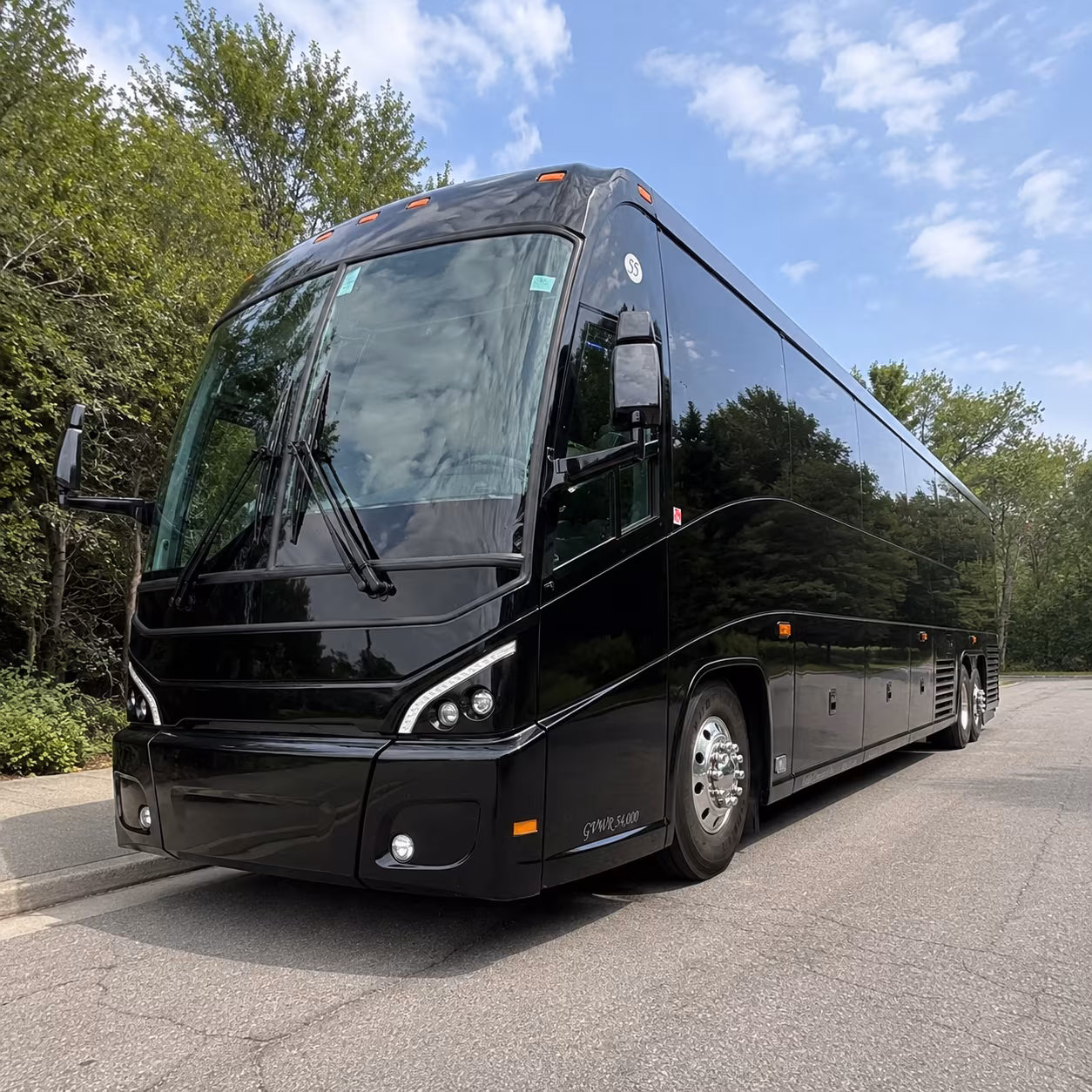 employee shuttle buses for manteca business parks and office campuses