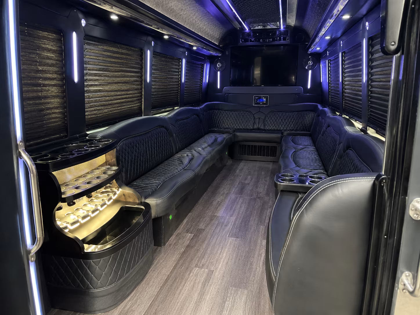 manteca corporate event party bus rental