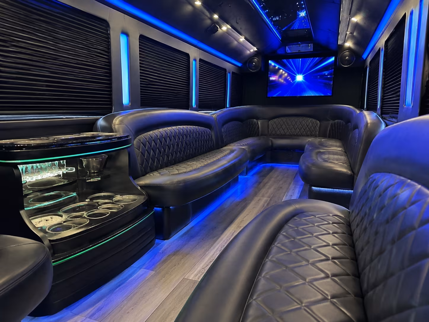 manteca night out party bus rental