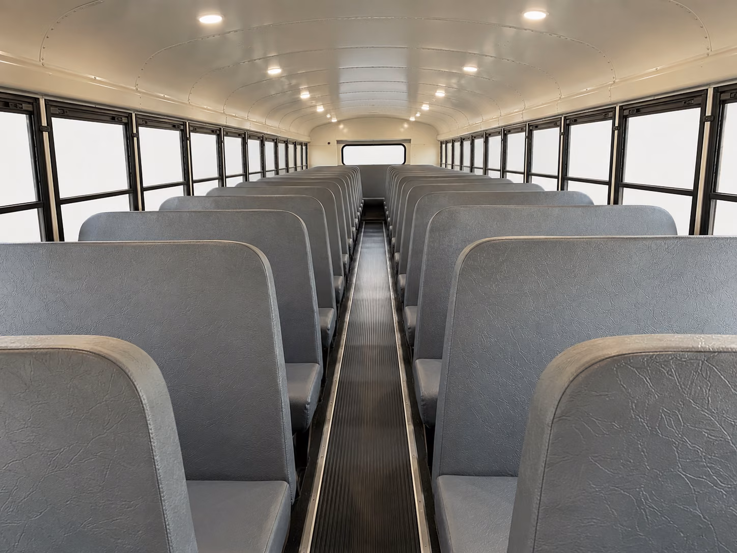 manteca school bus inside