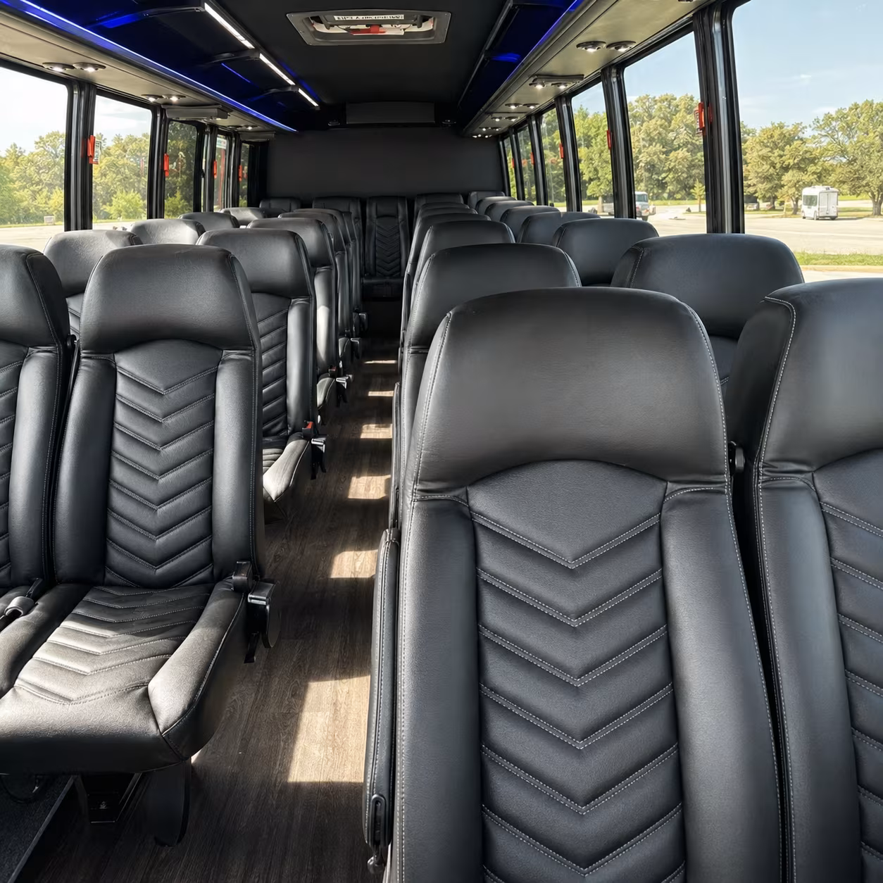 manteca school event transportation onboard seating
