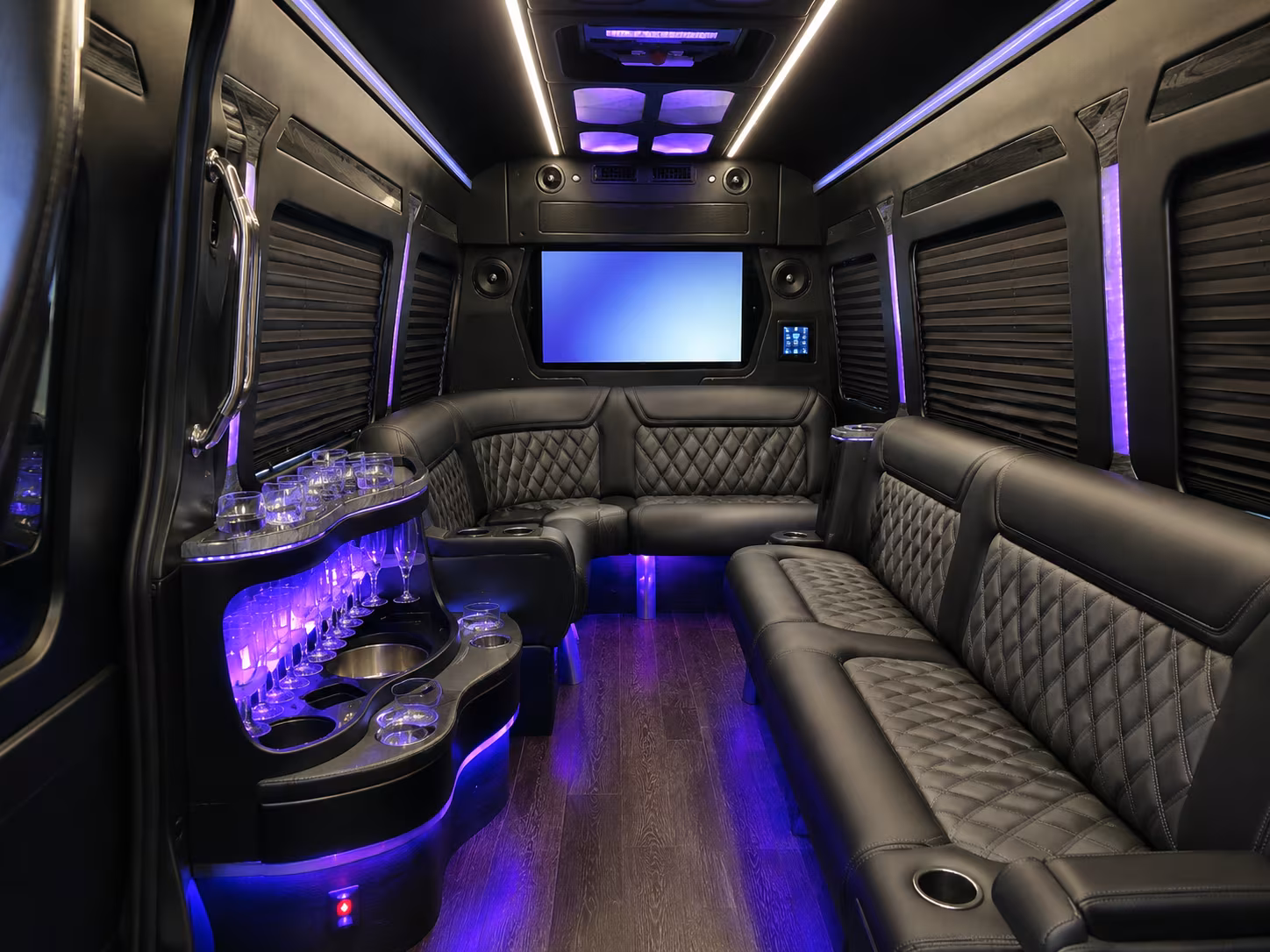 manteca sprinter limousine interior