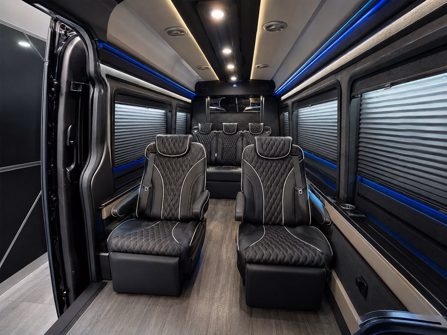 manteca sprinter van with driver interior